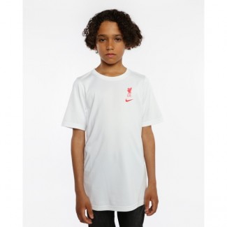 LFC Nike Older Kids White Legend Voice Tee 22/23