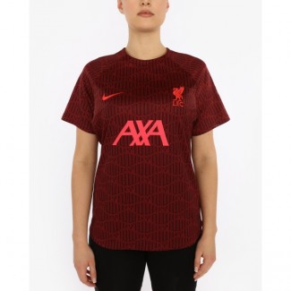 LFC Nike Womens Pre-Match Short Sleeve Top 22/23