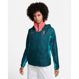 LFC Nike Womens Teal AWF Jacket 22/23