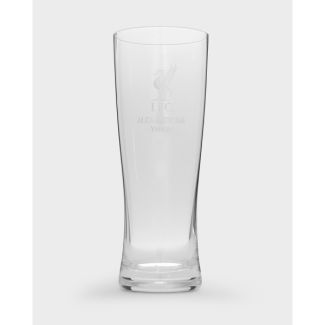 LFC Personalised Liverbird Tall Pint Glass