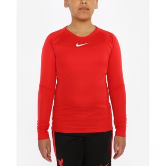 Nike Kids Red Base Layer Red Jersey